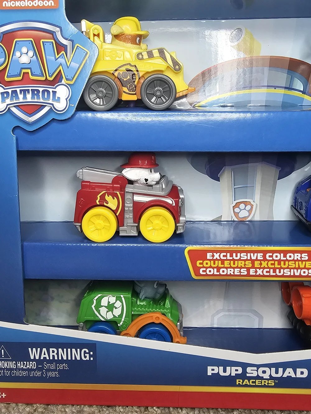 PAW Patrol Pup Squad Racers - Exclusive Color Toy Vehicle Set (Multicolor)
